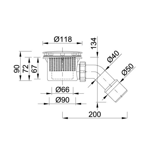 HOPA Vaničkový sifon STY-401-F a STY-401-K Barva - Bílá OLPSTY401F