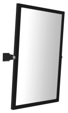 Sapho HANDICAP zrcadlo výklopné 40x60cm, černá XH007B