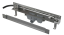 ALCA Odtokový systém pro zabudování do stěny, kryt pro vložení obkladu, osvětlení modrá APZ5-TWIN+AEZ121-850