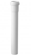 Bruckner Prodlužovací odpadní trubka sifonu, 50/250mm, bílá 151.183.0