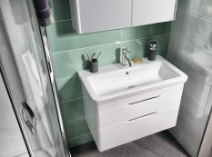 Sapho Koupelnový set ELLA 80, bílá KSET-022