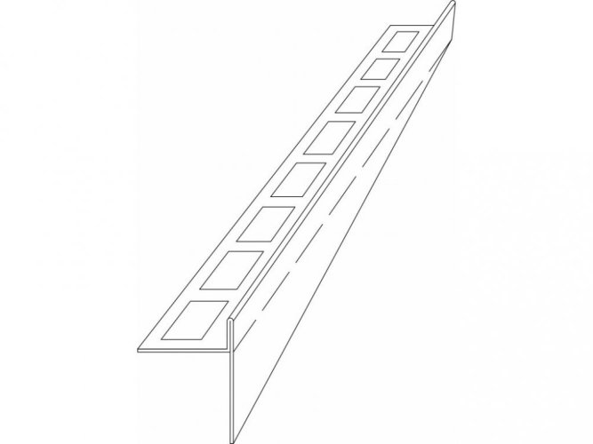 BESCO Spádová lišta NEO - chrom Barva - Chrom, Materiál - Nerez, Rozměr A - 150 cm, Varianta - Pravá ZLLSN150PCH