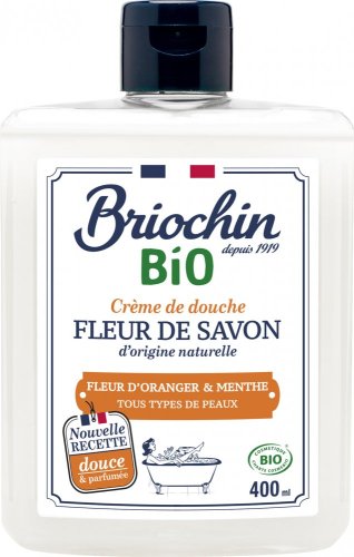 Briochin Fleur de savon Sprchový gel - květ pomerančovníku a máta, 400ml WER00062