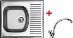 Sinks SHORT 580 V+EVERA SH580VEVCL