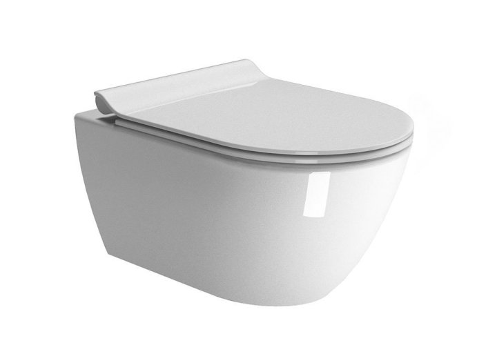 GSI PURA závěsná WC mísa, Swirlflush, 36x55cm, bílá ExtraGlaze 881511