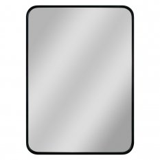 Hopa Zrcadlo bez osvětlení PIRNA BLACK Rozměr A - 50 cm, Rozměr C - 70 cm OLNZPIR5070B