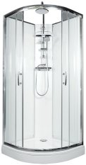 ARTTEC BRILIANT 90 x 90 cm -Termo sprchový box model 6 čiré sklo PAN01202