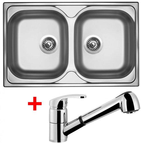 Sinks CLASSIC 800 DUO V+LEGENDA S CL800VLESCL