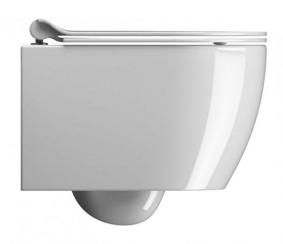 GSI PURA závěsná WC mísa, Swirlflush, 35x46cm, bílá ExtraGlaze 880211