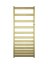 Instalprojekt Koupelnový radiátor BELTI zlatá barva Barva radiátoru - Zlatá, Rozměr radiátoru - 600 × 896 mm, výkon 437 W, Typ připojení - Klasické (na rozteč) RADBEL609084