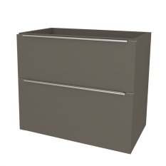 Mereo Mailo, koupelnová skříňka 101 cm, chrom madlo, Multidecor, Lávová šedá CN592SLAS1
