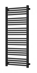 Instalprojekt Koupelnový radiátor STICK černá barva Barva radiátoru - Černá, Rozměr radiátoru - 500 × 1850 mm, výkon 881 W, Typ připojení - Středové 50 mm RADSTI501831SP