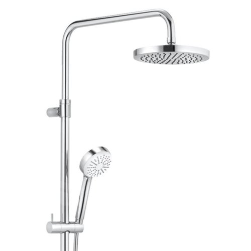 KLUDI LOGO sprchový set Dual Shower System s termostatem, 200 mm, chrom, 6809505-00