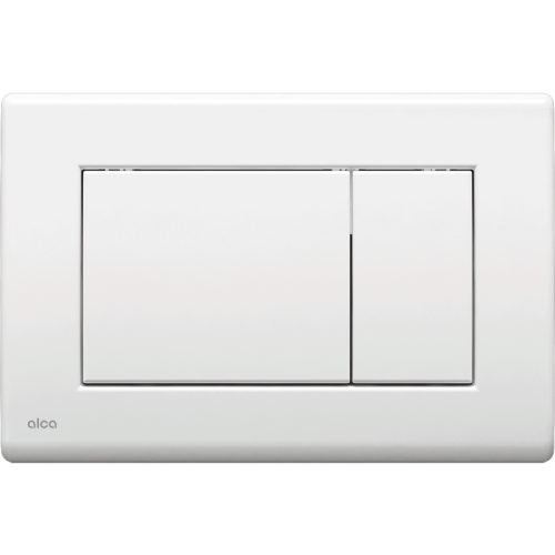 ALCA Ovládací tlačítko pro předstěnové instalační systémy, bílá-lesk M270