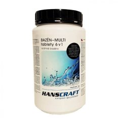 HANSCRAFT BAZÉN - MULTI tablety 6v1 - 1 kg 314130