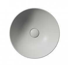 GSI PURA keramické umyvadlo na desku, průměr 40cm, cenere mat 884617