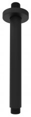 Sapho Sprchové stropní ramínko, kulaté, 200mm, černá mat 1205-05B