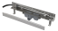 ALCA Odtokový systém pro zabudování do stěny, kryt nerez-lesk, osvětlení bílá APZ5-EDEN+AEZ120-1050