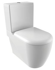 CREAVIT GRANDE WC kombi XL, spodní/zadní odpad, bílá GR360