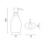Nimco Dávkovač tekutého mýdla, pumpička plast AV 15031-05