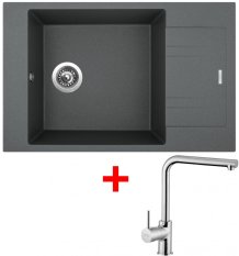 Sinks VARIO 780 Titanium+Elka lesklá VA72ELCL