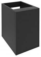 Sapho ODETTA skříňka spodní dvířková 30x50x43,5cm, pravá/levá, antracit matný DT300-3434