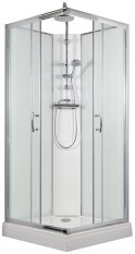 ARTTEC SMARAGD 90 x 90 cm - Termo sprchový box model 6 čiré sklo PAN01284
