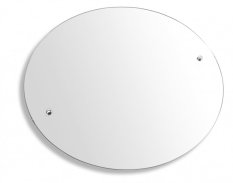 Novaservis Zrcadlo ovál 60 x 50 cm Metalia 3 6317