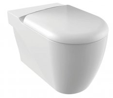 CREAVIT GRANDE WC mísa XL pro kombi, spodní/zadní odpad, 42x73cm, bílá GR360.11CB00E.0000