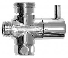 Aqualine Přepínač sprchového sloupu F1/2"-M1/2"xM1/2" (1107-48) ND1107-48