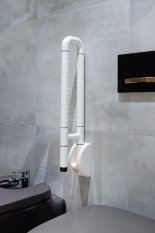 Olsen Spa Madlo pro invalidy, sklopné, 60 cm, bílá barva KD02331416