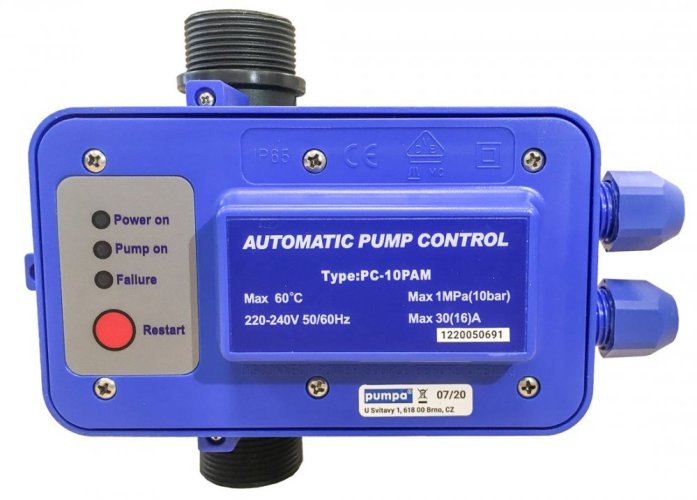 PUMPA Presscontrol PC-10PAM 1,5bar-3bar 5/4" 230V ZB00058273