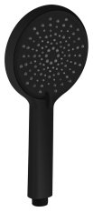 Sapho Ruční masážní sprcha, 4 režimy sprchování, průměr 120mm, ABS/černá mat 1204-51B