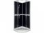 KERRA CLASSIC BLACK sprchový box s baterií, 80x80x209cm