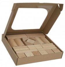 Marimex Dětské dřevěné kostky 25 ks 11640242