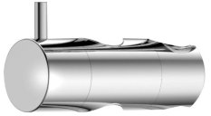 Sapho Držák pro sprchovou tyč 23mm, ABS/chrom NDKJ139