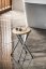 Gedy Koupelnová stolička, průměr 29,8x46cm, dekor dřevo CO73