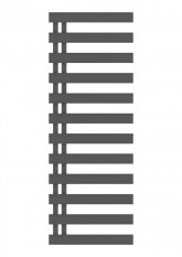 HOPA Koupelnový radiátor EDINBURGH antracit Barva radiátoru - Antracit, Rozměr radiátoru - 500 × 1380 mm, výkon 543 W, Typ připojení - Spodní 50 mm RADEDI501416