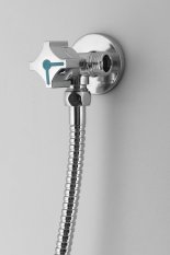Sapho Dvojventil s bidetovou sprchou s napojením WC nádrže, chrom CQ4105-01