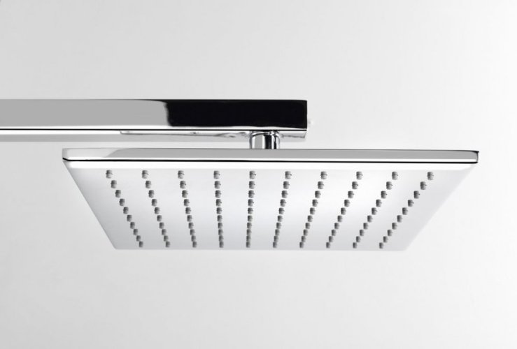 Polysan SPIRIT SQUARE termostatický sprchový panel nástěnný, 250x1550mm, bílá 81151