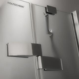 ROLTECHNIK Sprchový kout GDOL1 / GDOP1, transparent, brillant
