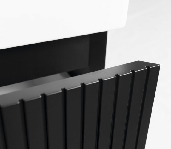 Sapho FILENA umyvadlová skříňka 82x51,5x43cm, černá mat strip FID1285BS