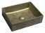 Sapho FORMIGO betonové umyvadlo na desku, 47,5x36,5cm, zlato FG118