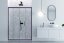 FORTE Sprchový kout BE.COLORS N1FS BARVA rámu - 491 matt white, Rozměr A - 130 cm, Výplň - Čiré bezpečnostní sklo - 6 mm BBCO203491104