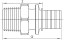 REHAU RAUTHERM přechod s vnějším závitem 14x1,5 mm - R 1/2", 12350801001