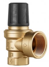 DUCO ventil pojistný 1“×5/4“, 6bar, 591kW, membránový, závitový, topení, mosaz, 692532.60