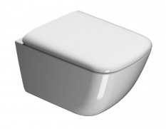GSI SAND WC sedátko, bílá/chrom MS9011