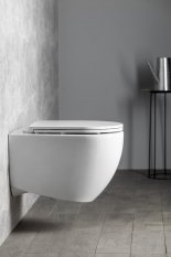 Isvea INFINITY závěsná WC mísa, Rimless, 36,5x53cm, bílá 10NF02001