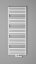 Bruckner GRUNT otopné těleso rovné 500x1330 mm, středové připojení, bílá 600.122.4
