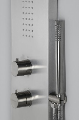 Sapho GRACE sprchový panel 220x1450 mm, nerez mat WN326